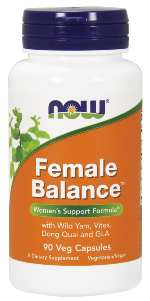 With Wild Yam, Borage Oil, Dong Quai and more, this perfectly balanced blend of potent herbal extracts and essential fatty acids (omega-3 and Â6) may encourage normal menstruation, reduce the severity of cramps and support a healthy positive mood..